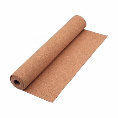 China High Quality Yoga Erercise Cork Sheet Rolls Can Be Used for Wallpaper or Flooring for sale