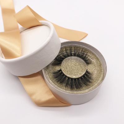 China Wholesale Handmade Chinese Best Quality Round False Eyelash Packaging Box Make Your Own Eyelash Box Private Label Service for sale