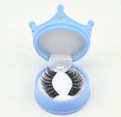 China Customizable box charm beauty 2020 new style logo crown design eyelash hot selling packaging case for sale