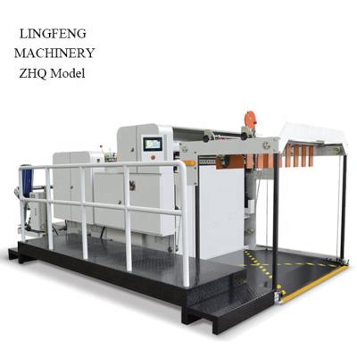 China Building Material Shops ZHQ Model Full Automatic Paper Roll For Sheeting Cross Slitter for sale