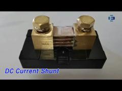 US Type DC Current Shunt 100mV Output High Accuracy For Amp Meter