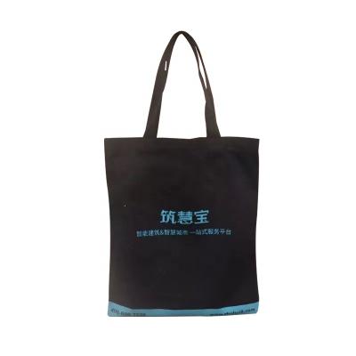 China Eco-friendly Wholesale Economic Price Cotton Canvas Tote Shopping Bag With Customized Logo Printing for sale