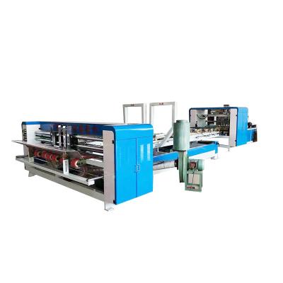 China automatic labor saving carton box folder gluer machine price carton box making for sale