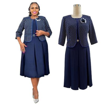 China Breathable African Turkey Women Mother Dresses Plus Size Office Wear Dress For Ladies Elegant Church Dresses for sale