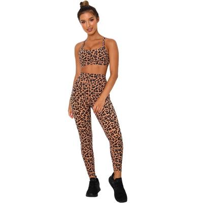 China Customizable Print Women Fitness Clothing Sport Yoga Wear Set Gym Set Gym Set Fitness and Yoga Wear for sale