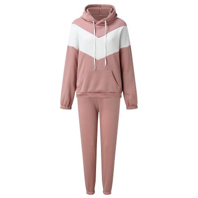 China Cheap Breathable Professional Manufacture Jogging Suits Two Pieces Set Lightweight Womens Fitness Tracksuit for sale