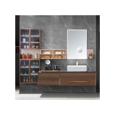 China Modern New Design Wooden Vanity Set Modern Bathroom Vanity Set for sale