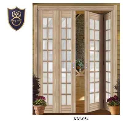 China Wholesale New Style Decoration Double Doors MDF Glass Sliding Door PVC Solid Wood Materials for sale