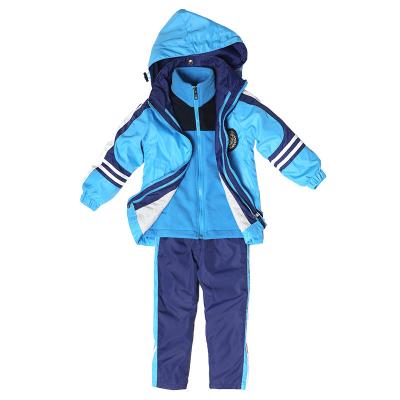 China School factory direct sales 5-16 years down jacket and pants school uniform suit customizable logo for sale