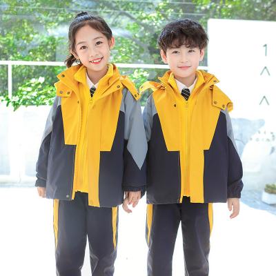 China School In School Uniform Winter School Uniform Running Clothing Set Custom Made for sale