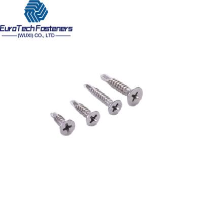 Κίνα M2.9-6.3 ISO 15482 Din 7504p Cross Recessed Countersunk Head Screw Self Tapping Self Drilling DIN 7504 P Επικοινωνία με την ατμόσφαιρα προς πώληση