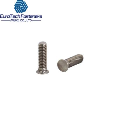 China Flat Head Pressure Rivet Screw M2 M2.5 M3 M4 M5 M6 M8 M10 Self-Clinching Studs Pin Panel Press Fastener for sale