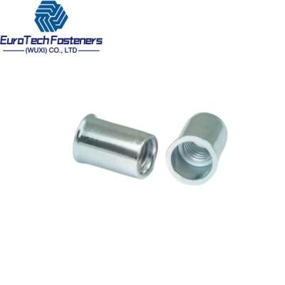 China Standoff Reduced Head Plain Body Rivet Nuts Clamp Met Open End Blind Rivet Nut M2M3M4M5M6m8 Te koop