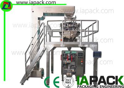 China Granulated Automatic Pouch Packing Machine Weigher Pneumatic Control for sale