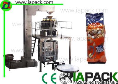 China Auto Vertical Form Fill Seal Packaging Machines 400g Nuts Packing for sale