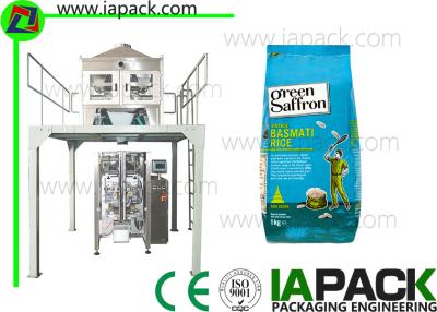 China Rice Automatic Pouch Packing Machine For Food , Auto Bagging Machines for sale