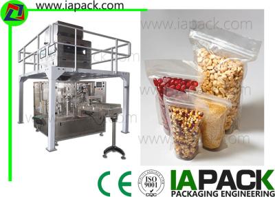 China Automatic Premade Pouch Packing Machine For Seed Stand-Up Zip Bag Packing machine for sale