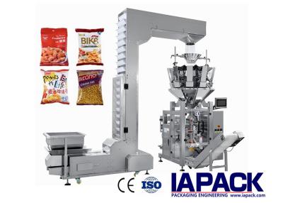 China Multifunctional Granule Packing Machine 10 - 500g Filling Range 180 - 420mm Film Roll Width for sale