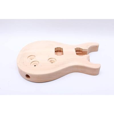 China Environmental Materials Sell Bass Diy Guitar Kit Body Wholesale Unfinished Natural Custom Made For Sale for sale