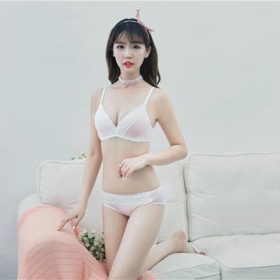 China QUICK DRY Thin Women's Underwear 95% Thread Beauty Seamless Cotton Top Triangle Ultra Thin Bralette Free Lace Suggest Bra for sale