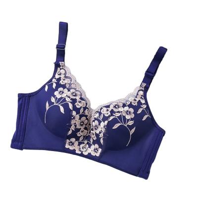 China Manufacture QUICK DRY embroidery china comfortable bralette radio push up bras for women for sale