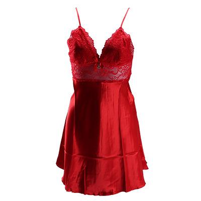 China High Quality QUICK DRY Women's Satin Sleepwear Dress Two Pieces Satin Pajamas Silk Set for sale