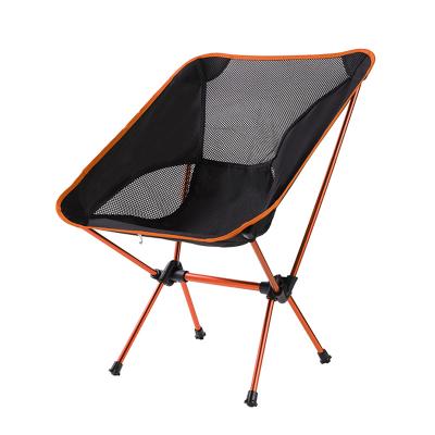 China Wholesale Luxury Outdoor Aluminum Portable Lightweight Backpack Fishing Folding Camping Chair For Travel Beach for sale