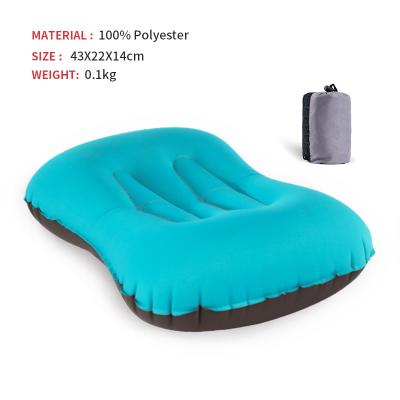 China Anti-bacteria TPU Comfortable Folding Ultralight Inflatable Camping Travel Outdoor Pillows for sale