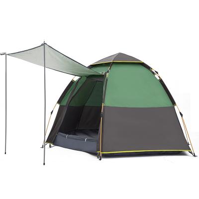 China 3-4 Person Automatic High Quality Waterproof Tent Portable Automatic Outdoor Camping Tent For Hiking for sale