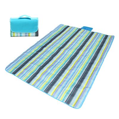 China Oxford Customize Outdoor Beach Foldable Waterproof Blanket For Picnic Camping Picnic Mat for sale