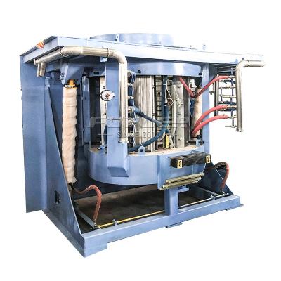 China Aluminum Casting Machine Intermediate Frequency Induction Furnace for Meling Iron, Steel, Aluminum, Copper for sale