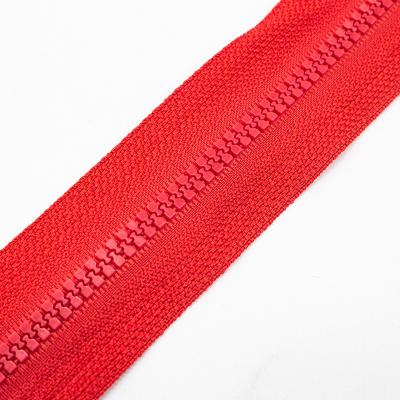 China Sustainable Environmental Protection 60 Cm Long No.3 Colorful Resin Zipper For Outdoor Accessories Apparel for sale