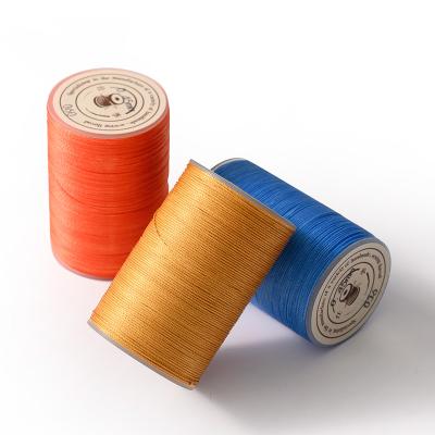 China Handmade diy weaving sewing thread doll sewing thread leather goods nylon leather thread 0.45mm strong high quality viable wax for sale