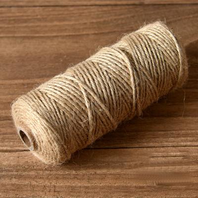 China Wholesale Gift Packing 1mm 1.5mm 2mm 3mm Fashion Handle Hemp Rope Home Decor Christmas Decorations Wall Party Decoratiopns Jute Rope for sale