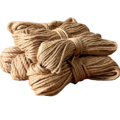 China Gift wrapping wedding centerpieces and table decor 8mm 10mm 12mm wholesale price soft jute rope hot sale wrapping rope for sale