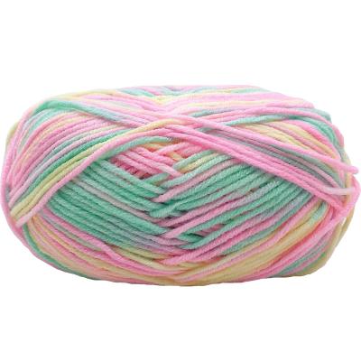 China Cheap 2mm Baby Milk Yarn Viable Retail Prices Cotton Yarn For Crochet Velvet Scarf Coat Coat Baby Milk Knitting Cotton for sale