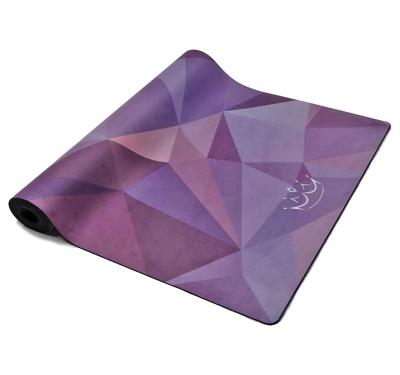 China Durable Rubber Hot Fitness Yoga Mat Hell Hor Factory / Yogamat Material for sale