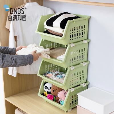 China Multi-Layer Viable Storage Baskets With Wheels Fruit Vegetable Storage Baskets Clothes Cheap Wholesale Plastic Storage Boxes And Bins for sale