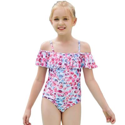 China Online Wholesale Plus Size Kids Cartoon Print Children's Girl's Swimwear One Piece Swimsuits for sale