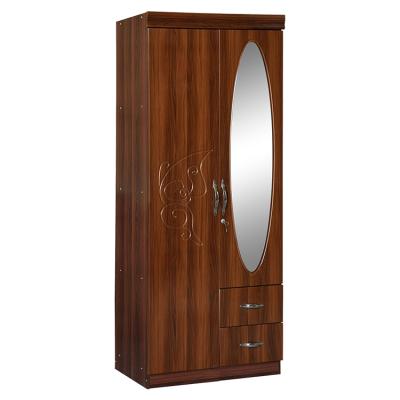 China Japanese Style Traditional Modern 2 Door Wardrobe Wooden Models for sale