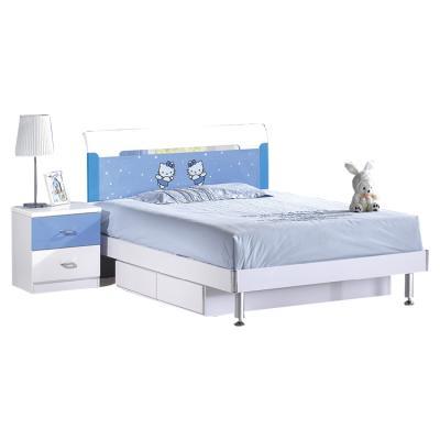 China Ergonomic Children Kids Queen Size Bed Room Furniture Bedroom for sale