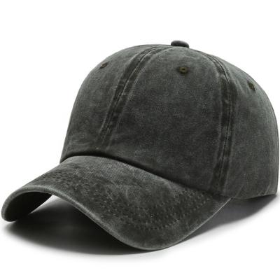 China breathable & waterproof breathable & Custom Logo 6 Panel Dad Washed Breathable Waterproof Baseball Cap for sale