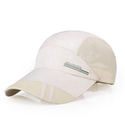 China breathable & waterproof breathable & Polyester Mesh Waterproof Custom 3D Embroidery Cotton Baseball Cap for sale