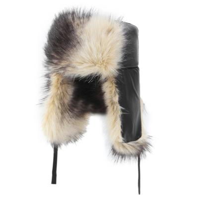 China COMMON Hats Men's Winter Fur Earflap Warming Plain Snow Hat Russian Plush Ski Hat for sale