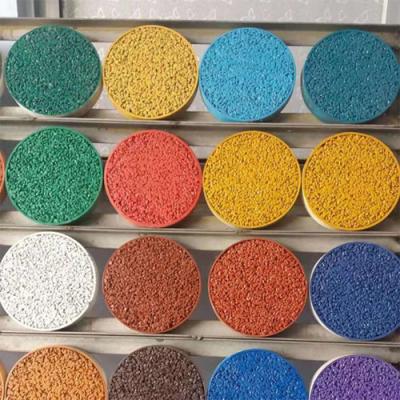 China Colorful Sand Trail Outdoor Paving Paint Color Waterproof for sale