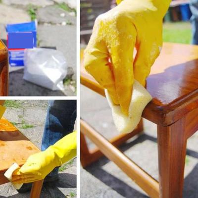 Chine Couche de protection du bois de qualité alimentaire, cire de polissage étanche pour l'extérieur du bois à vendre