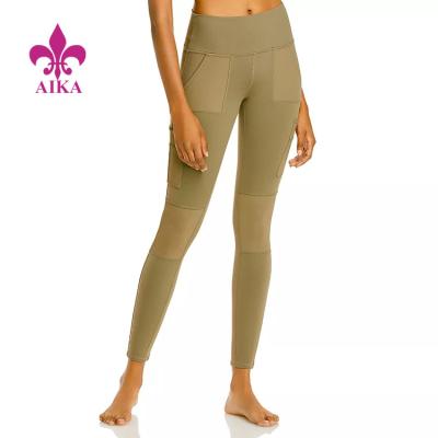 China Ladies Performance Antibacterial Yoga Compression Running Training Tight Pants For Women for sale