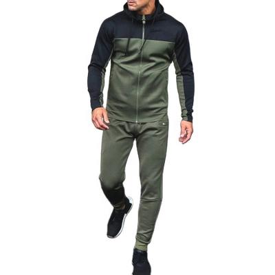 China Anti-UV Colors Panel Hoodies Custom Sports Fits With Zipper Pockets Compression Gym Wear For Men for sale