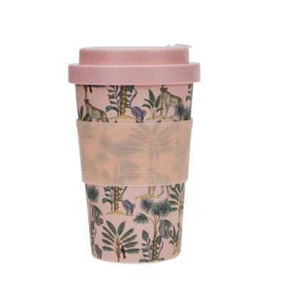 China Sustainable Biodegradable, Eco-Friendly, Reusable Bamboo Fiber Coffee Mug Use In Office, Home And Outdoor for sale