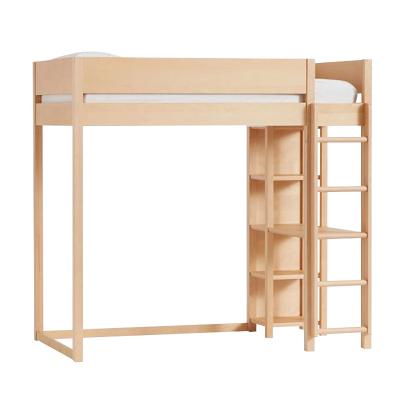 China EUROPEAN All American Children's Bunk Bed Heaven and Earth Solid Wood Multifunctional Boy and Girl Combination Small Apartment with Desk for sale